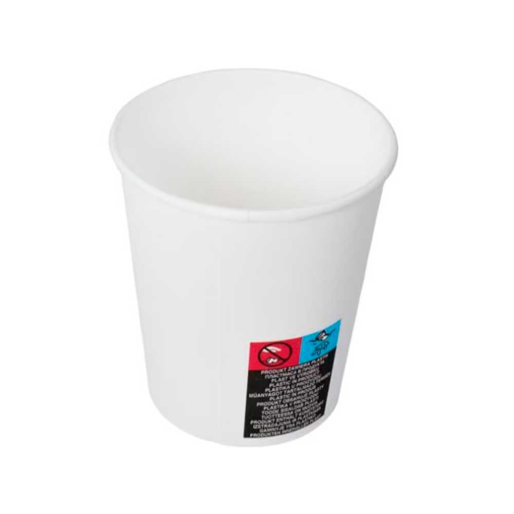 Kubek 300ml biały śr 90mm, op 50szt