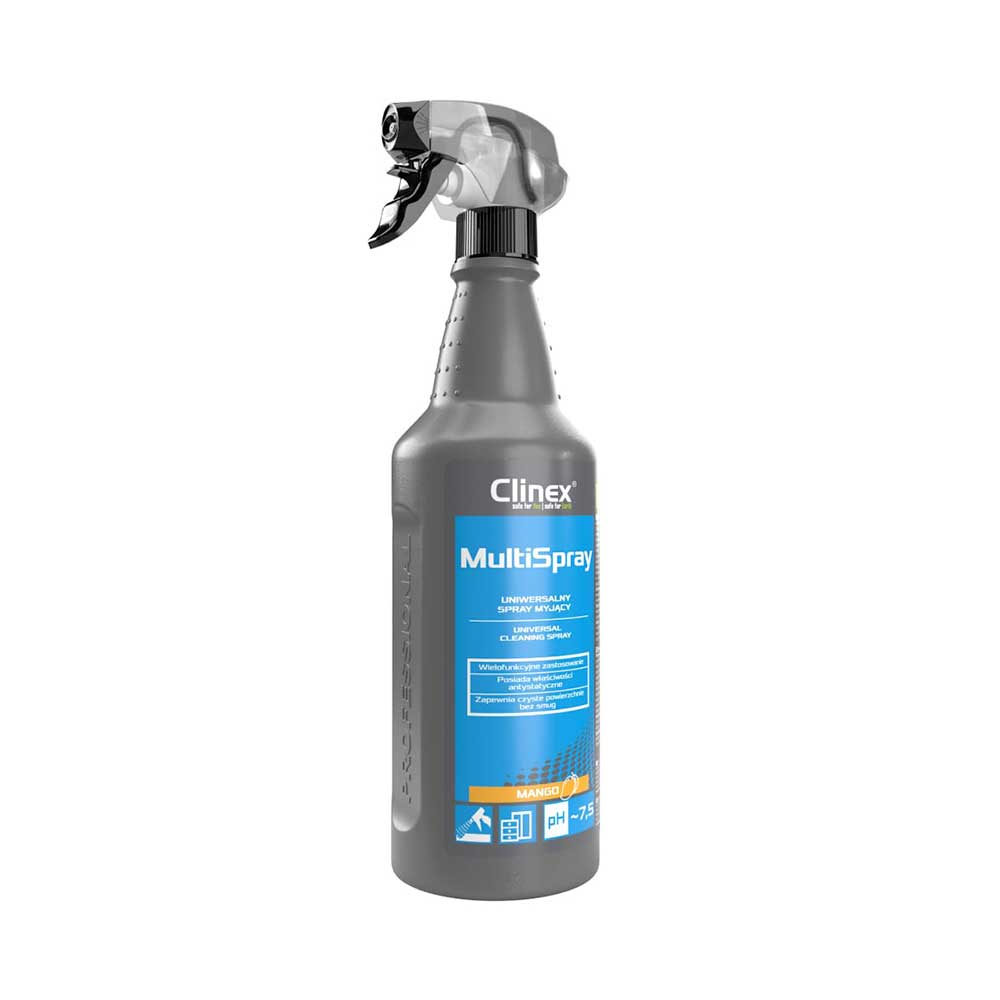Uniwersalny spray CLINEX Multi myjący, mango 1l