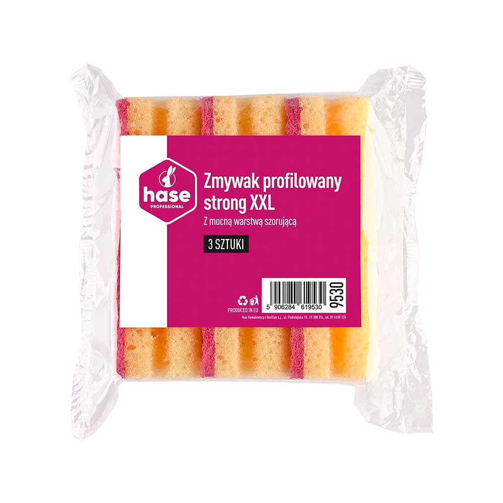Zmywak profilowany Hase Profesjonal XXL 3szt.