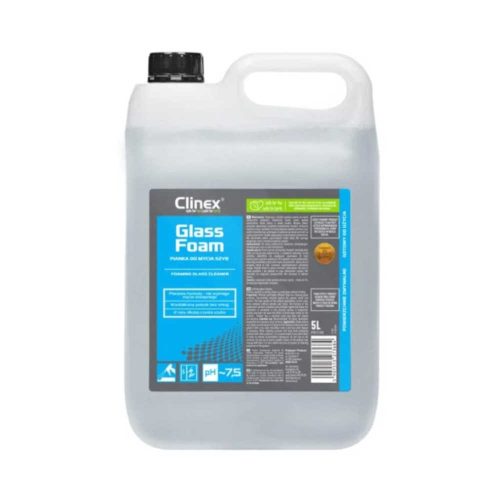 Pianka Clinex Glass Foam do szyb i luster 5l