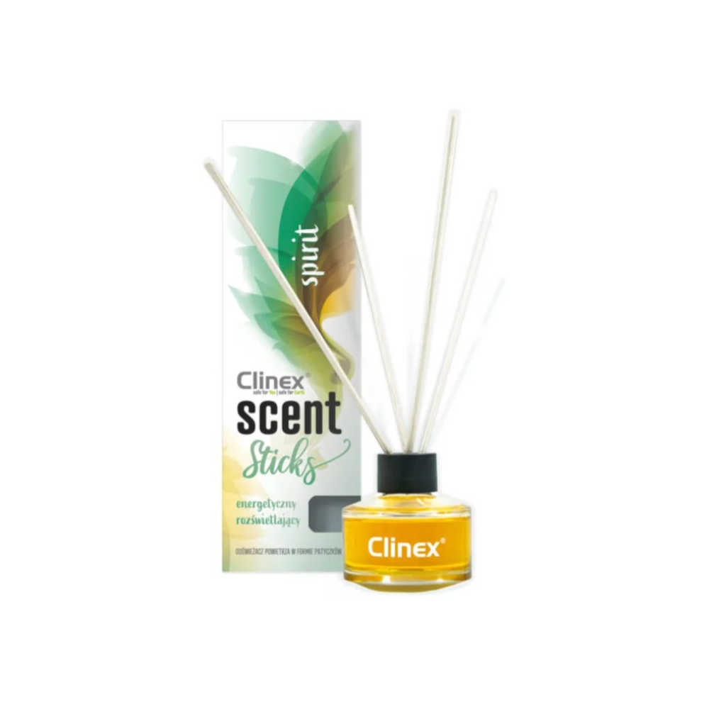 Patyczki zapachowe Clinex Scent Sticks Spirit 45ml