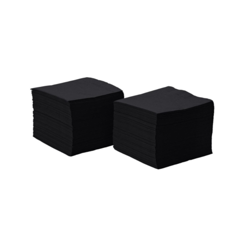 Serwetka 24/24 2warstw. czarne 400 szt.
