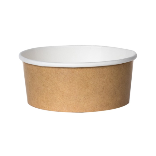 Miska pap 1300ml biała/kraft 50szt