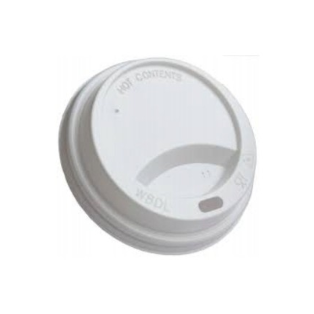 Dekiel do kubka 150-180ml, biały, 70mm, 100szt