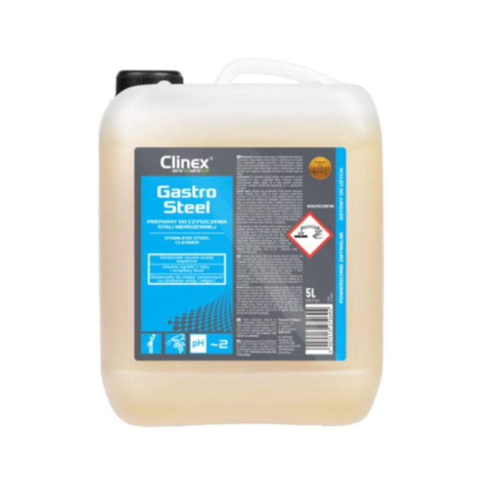 Preparat Gastro Steel Clinex 5l do stali nierdzewnej