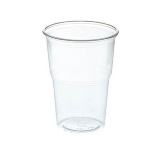 Kubek do piwa wielokrotnego użytku 500ml PP transparentny, 50 szt