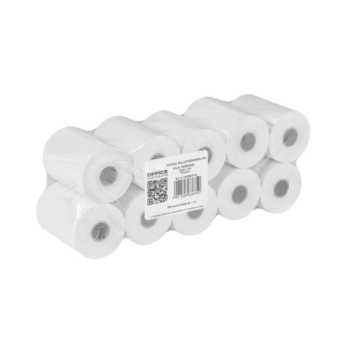 Rolki termiczne OFFICE PRODUCTS, 57MM X 40M, GR. 48 +/- 6, 10 ROLEK
